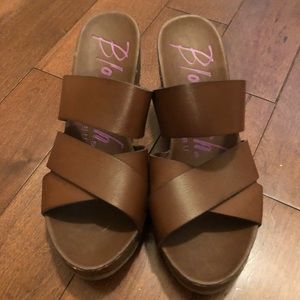 Blowfish Slip On Wedges